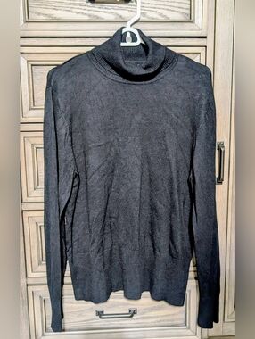 Apt. 9 Women's Black Turtleneck Pullover